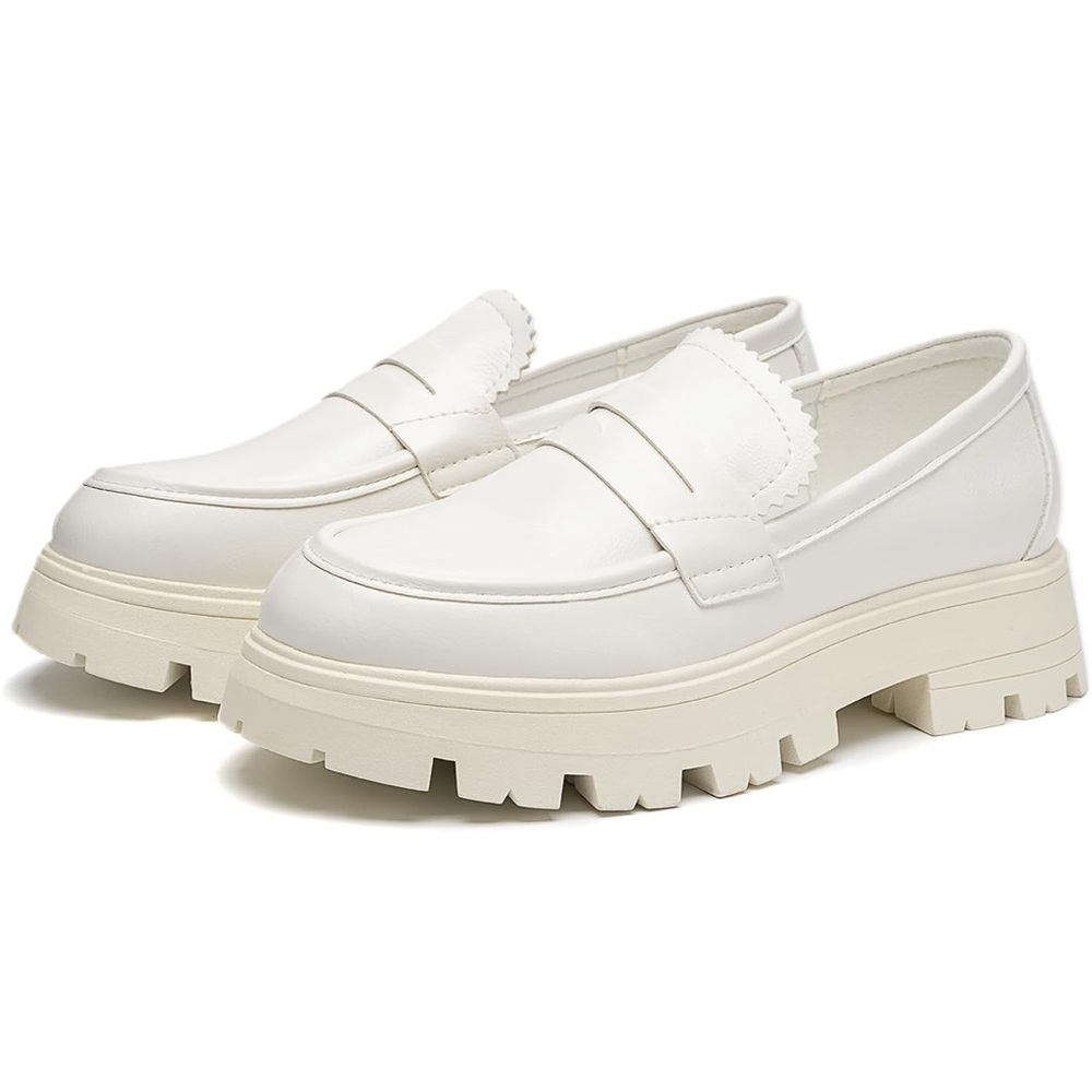 NIB Y2K Cestfini Platform Chunky Loafers for Women